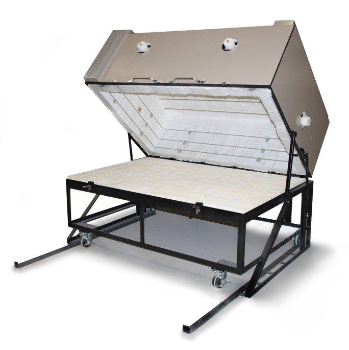 Clamshell Kilns for Glass and Ceramics