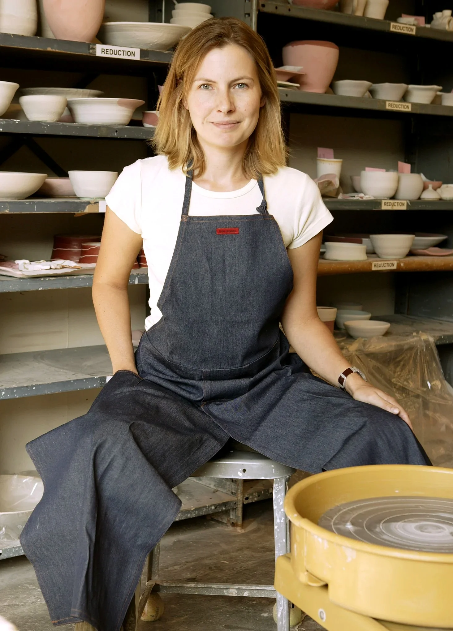 CLAYPRON POTTER'S APRON (DENIM) - Image 3