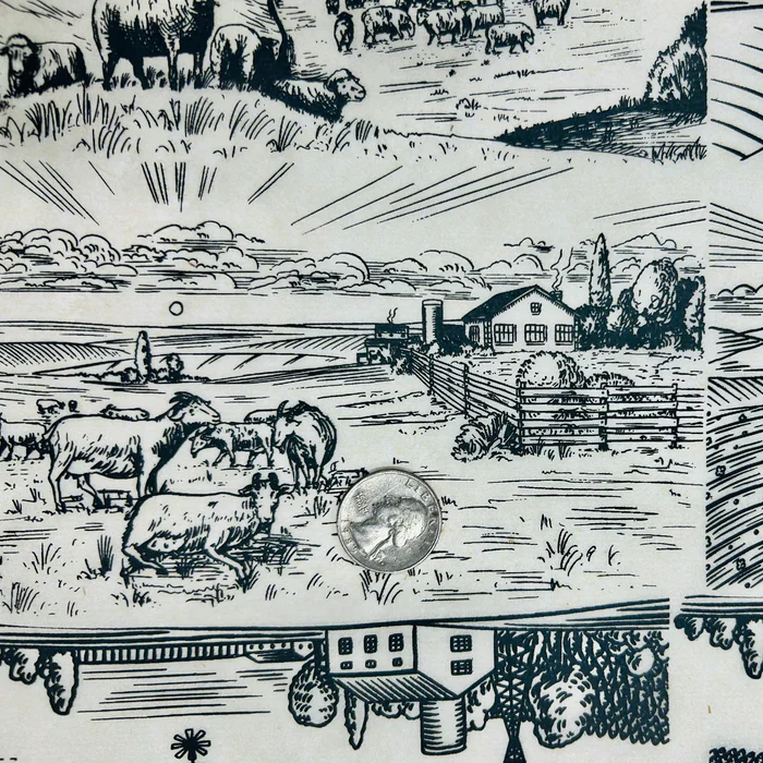 ELAN TRANSFERS UNDERGLAZE DECAL  - FARM LIFE