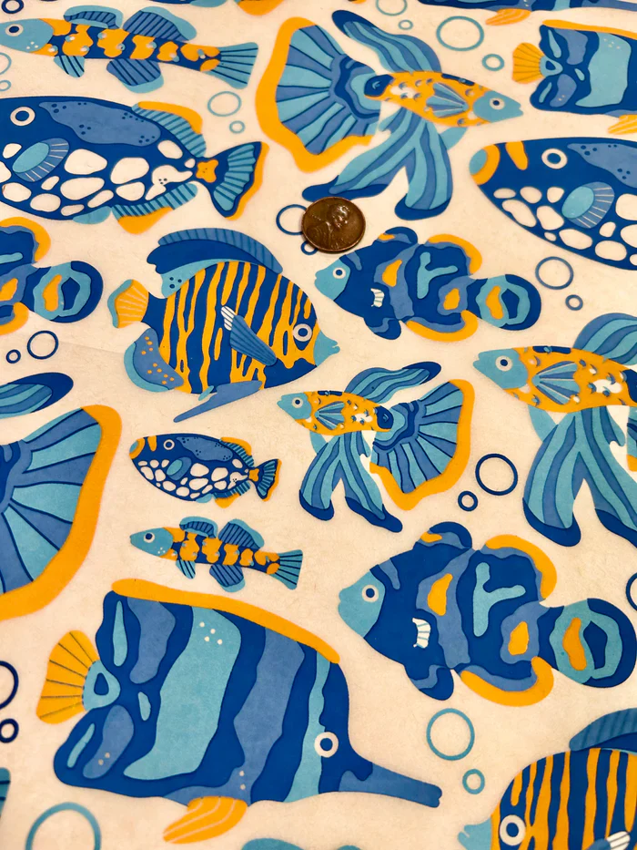 ELAN TRANSFERS UNDERGLAZE DECAL - GUPPIES - Image 4