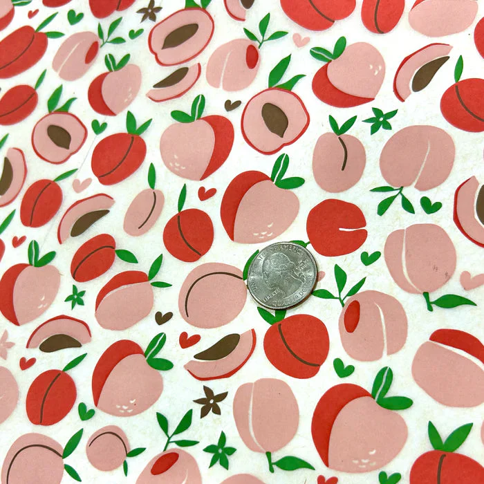 ELAN TRANSFERS UNDERGLAZE DECAL - PEACHES AND CREAM