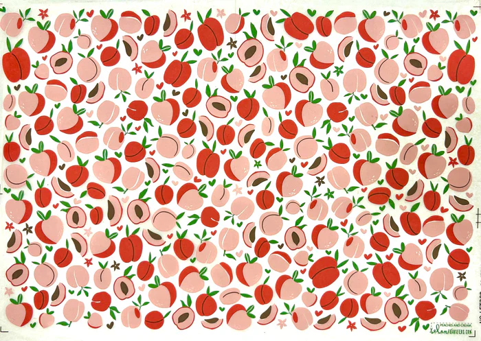 ELAN TRANSFERS UNDERGLAZE DECAL - PEACHES AND CREAM - Image 4