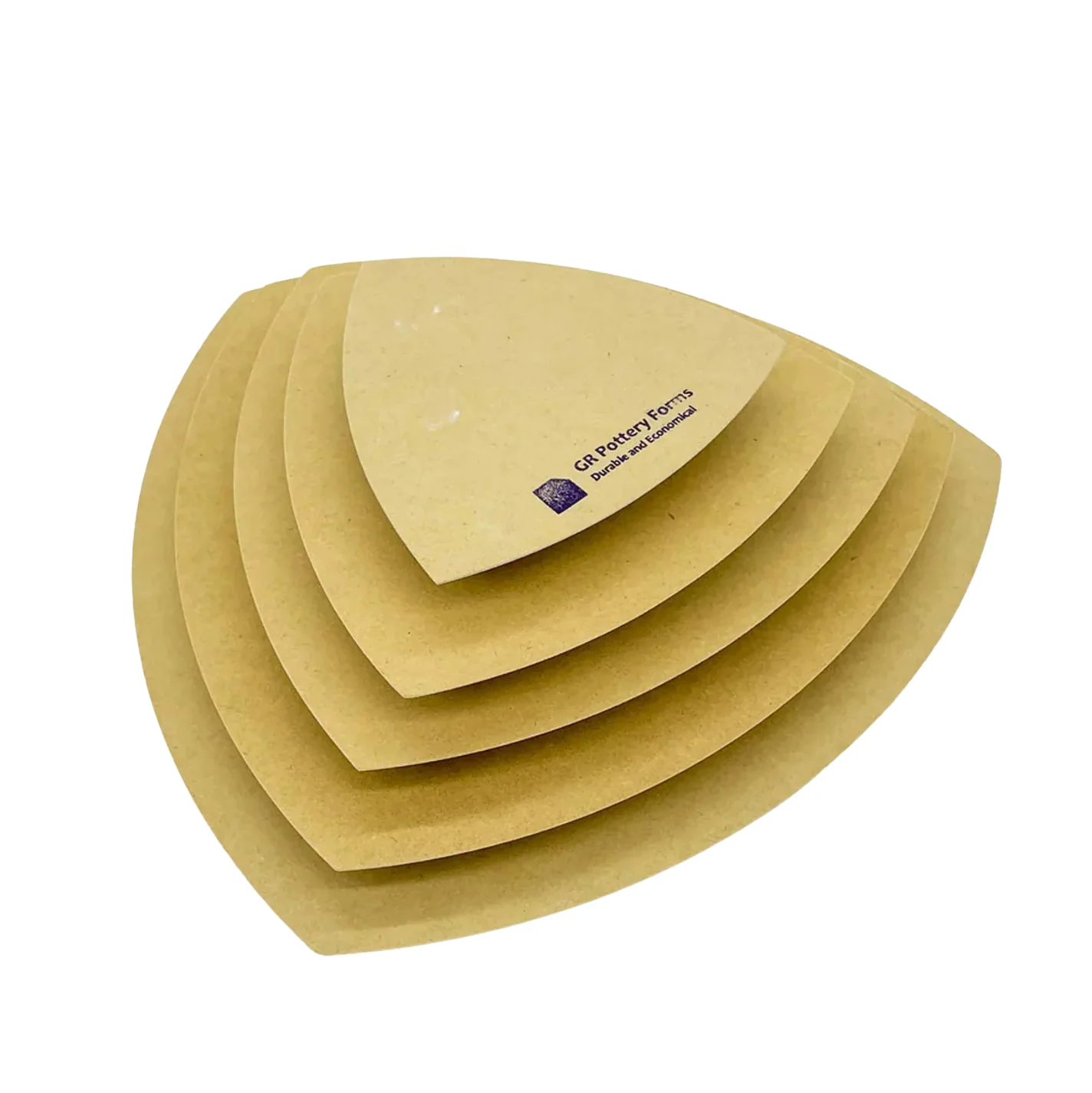 GR POTTERY FORMS SPHERICAL TRIANGLE MOLD STACK - Image 2