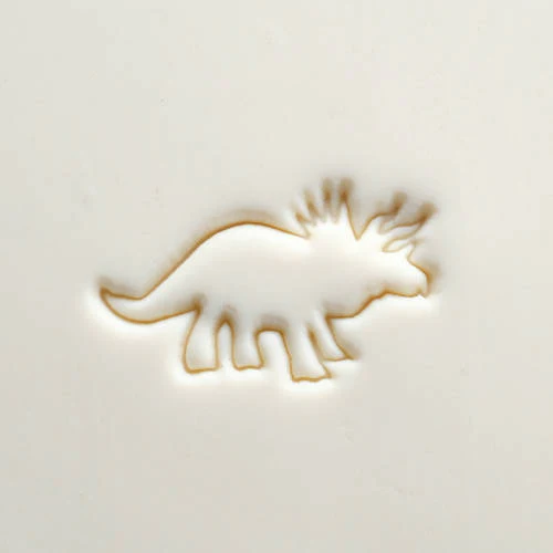 MKM LARGE STAMP - TRICERATOPS DINOSAUR (SCL-165) - Image 2
