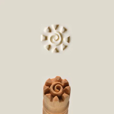 MKM SMALL ROUND STAMP FOR CLAY (SCS-120) - Image 3
