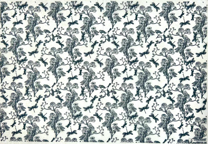 ELAN TRANSFERS UNDERGLAZE DECAL - CHINOISERIE (BLACK) - Image 3