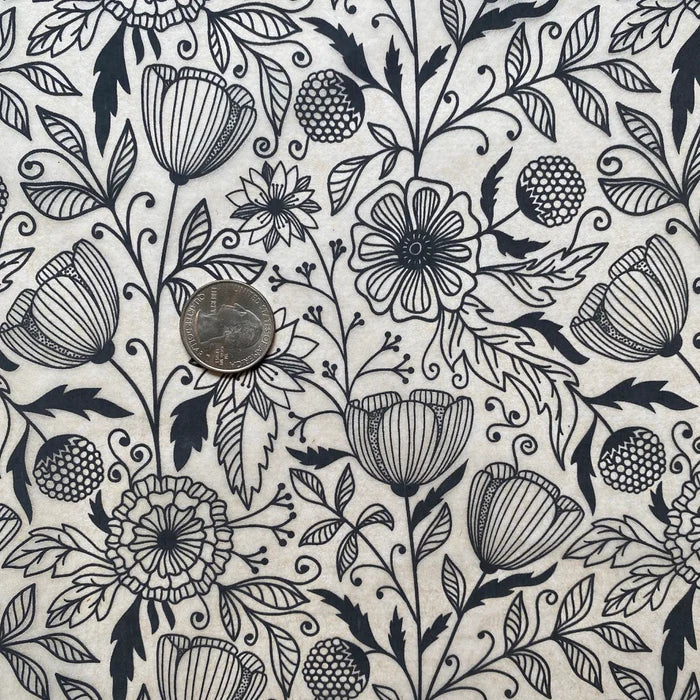 ELAN TRANSFERS UNDERGLAZE DECAL - FLOWERS (DOODLE) - Image 2