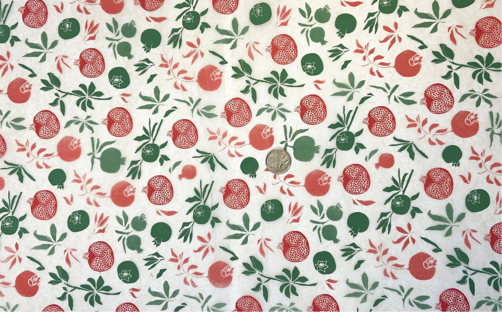 UNDERGLAZE DECAL TRANSFER  - POMEGRANATES - Image 2